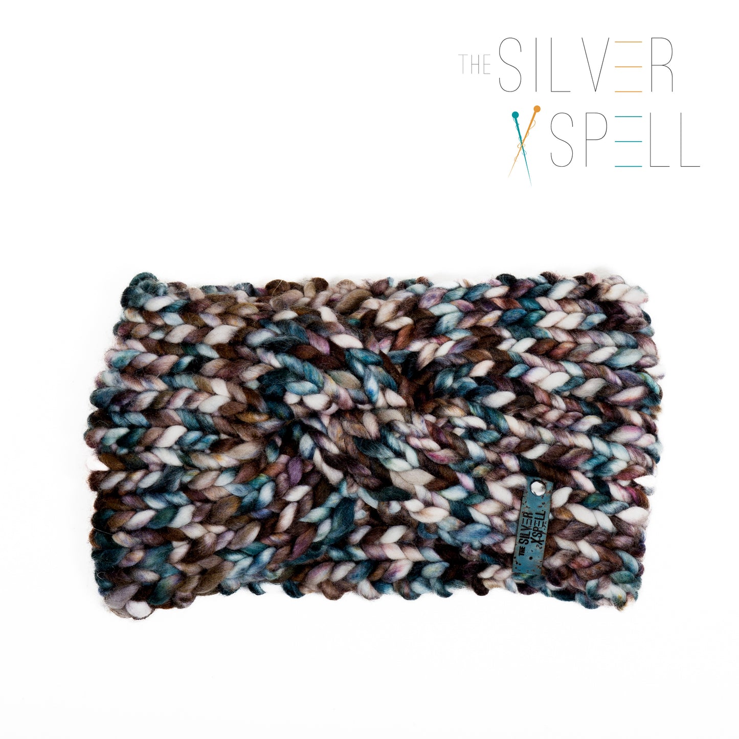 Blue Chocolate Chip Headband