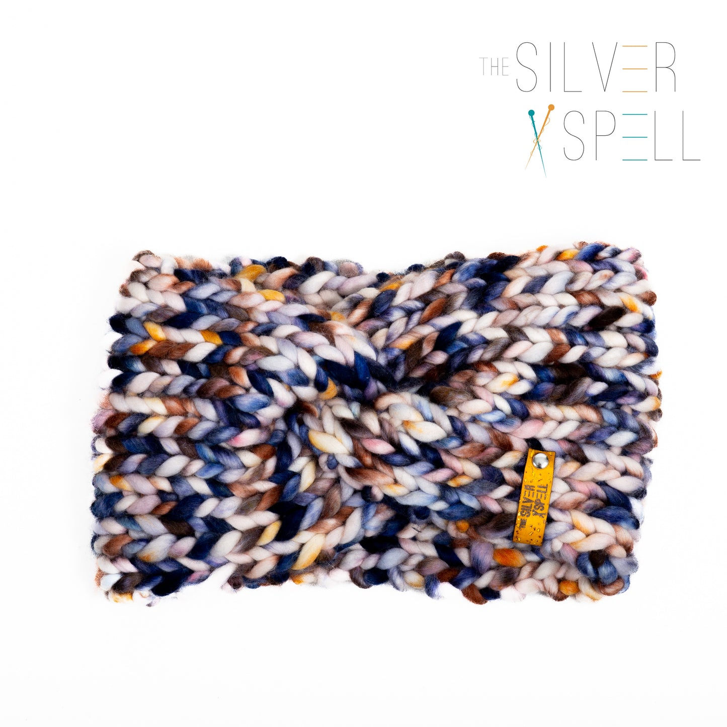 Blue Confetti Headband #1