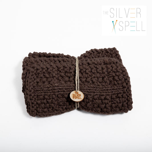 3 Washcloths (Brown)