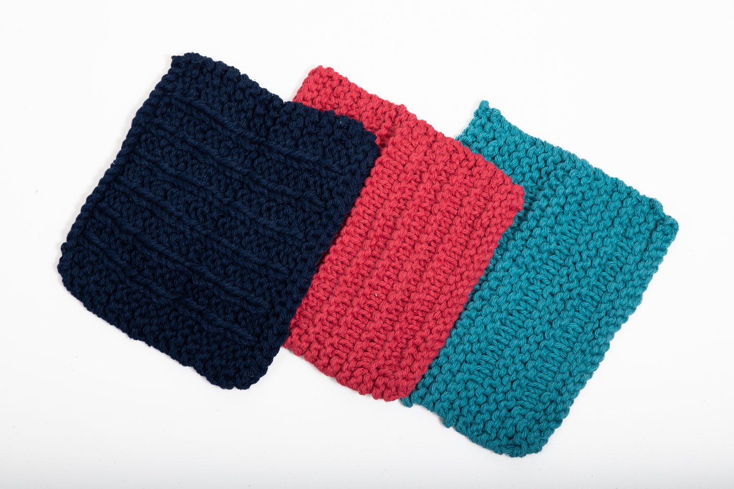 3 Washcloths (Blue)