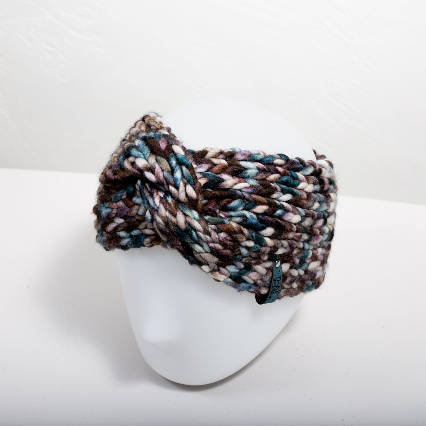 Blue Chocolate Chip Headband