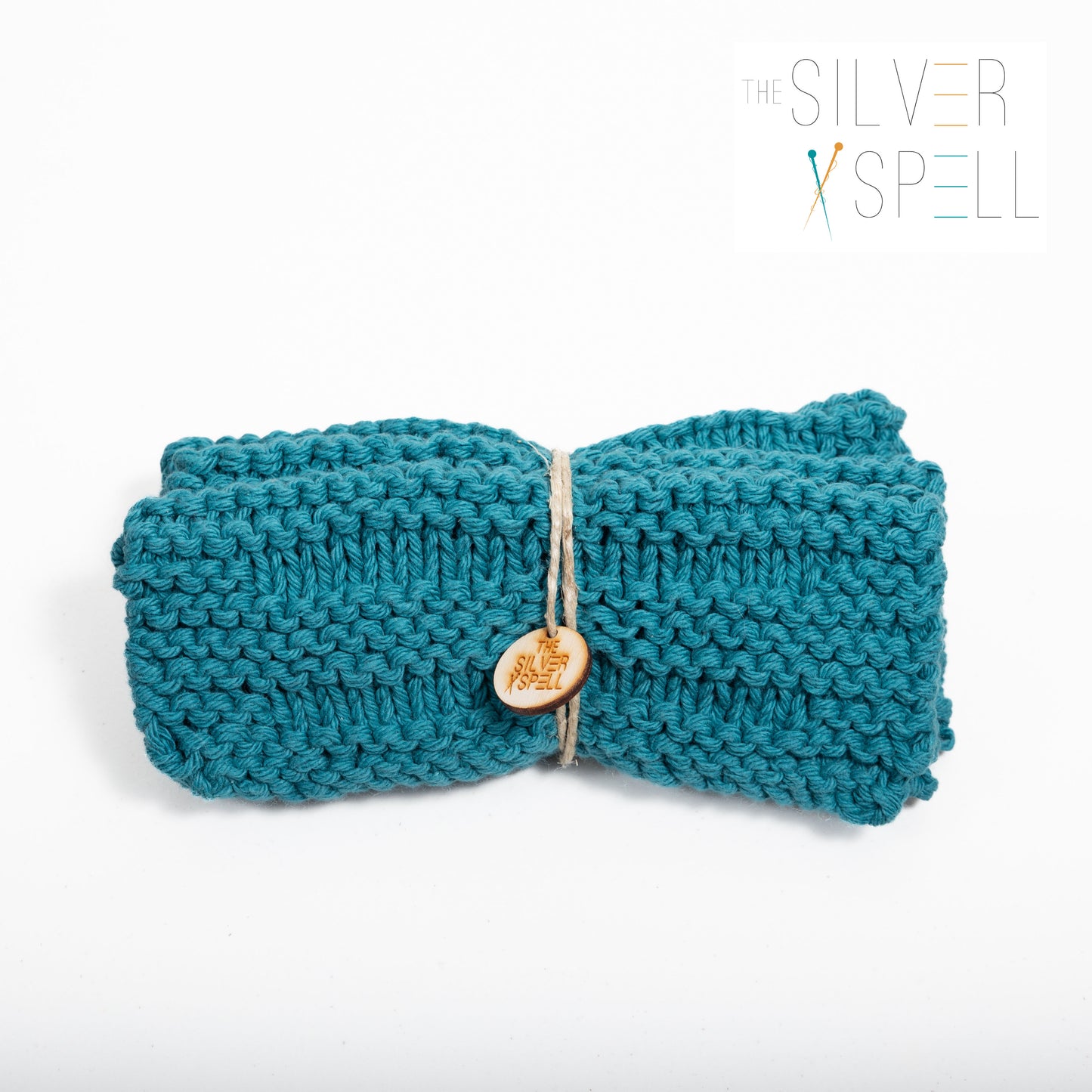 3 Washcloths (Teal)