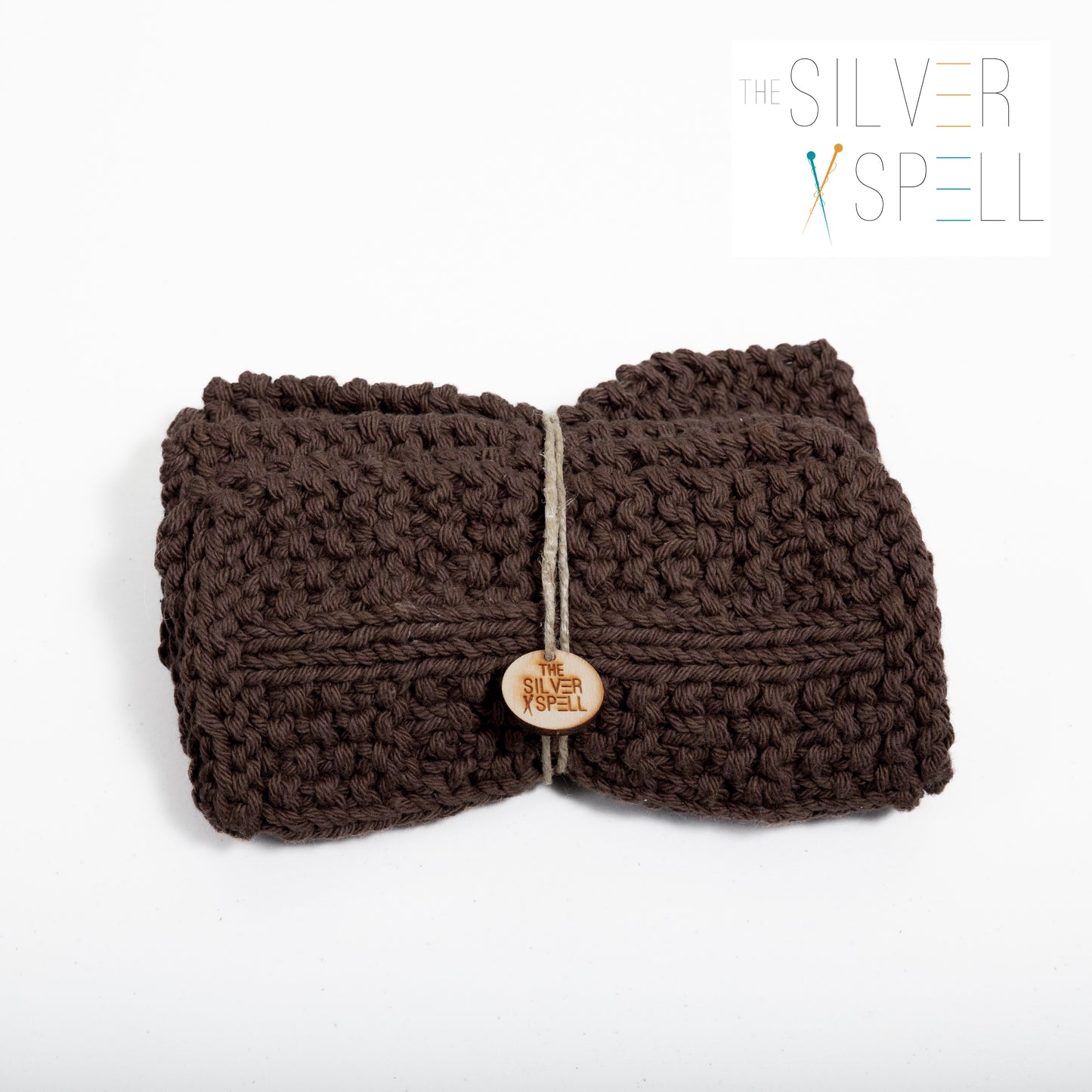 3 Washcloths (Brown)