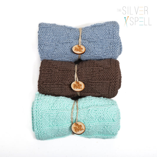 3 Towels (Blue, Brown, Aqua)
