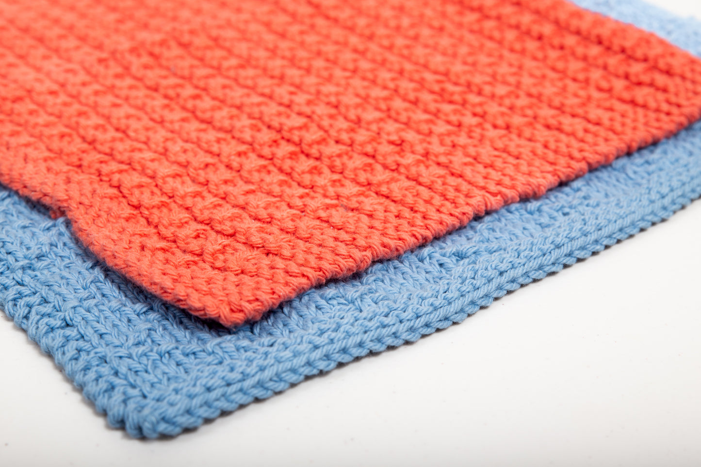 2 Towels (Orange & Blue)