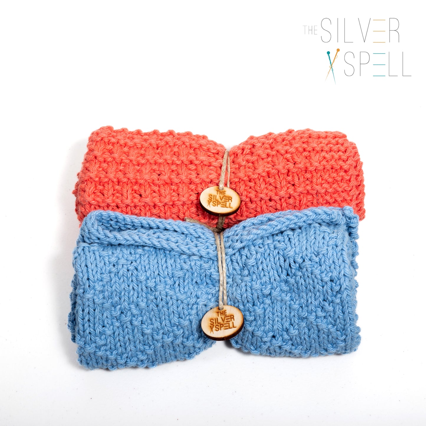 2 Towels (Orange & Blue)
