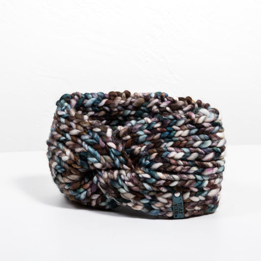 Blue Chocolate Chip Headband